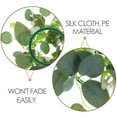 thumbnail image 4 of MRLESS Spring Artificial Eucalyptus Candle Ring Wreath for Wedding Table Centerpieces, Easter & Christmas Small Greenery Home Decor, 4 of 8