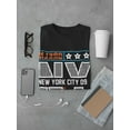 thumbnail image 3 of New York City 09 Three Stars Tee Men's -Image by Shutterstock, 3 of 4
