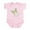 Petal Pink, variant on CafePress - LUNA Infant Bodysuit - Baby Light Bodysuit, Size Newborn - 24 Months