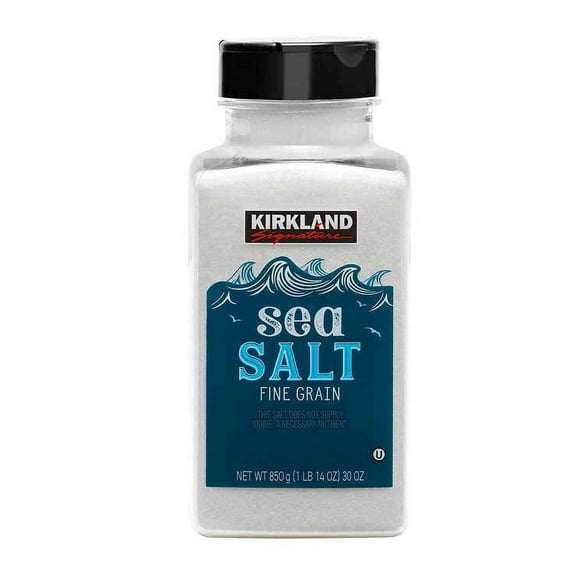 Kirkland Signature Pure Sea Salt, 30 oz