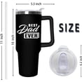 thumbnail image 2 of Fathers Day Gift For Dad - Birthday Gifts For Dad From Daughter, Son, Kids - Husband Gifts - Unique Birthday Present Ideas For Father, Husband, New Dad, Bonus Dad From Daughter, Son - 40 Oz Tumbler, 2 of 6