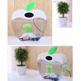 thumbnail image 3 of Tanque de peces de acuario USB jinwen con reloj y luces interiores multicolores Cambio automático, 3 of 8