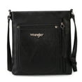 thumbnail image 4 of Wrangler Crossbody Bags for Women Western Hand Woven Satchel Purse, Black, 4 of 7