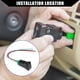 thumbnail image 2 of Juego de interruptores de botón de luces de spot únicos con cable de conector para Toyota Landcruiser 4Runner LED interior azul, 2 of 7