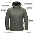 thumbnail image 4 of Outdoor Pursuit Reliant Waterproof Primaloft Insulated Hooded Winter Parka (Magnet, Large), 4 of 10