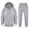 thumbnail image 2 of Wamejoo Boys' Sweatsuit 2 Piece Performance Hoodie Sweatshirt and Jogger Sweatpants, 2 of 5