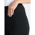 thumbnail image 5 of Time and Tru Women's High Rise Leggings, 27'' Inseam, 3-Pack, Sizes XS-XXXL, 5 of 8