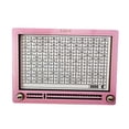 thumbnail image 4 of Hucha de madera, caja de dinero, caja de almacenamiento con contador de objetivos de ahorro de dinero rosa 3000 euros, 4 of 9