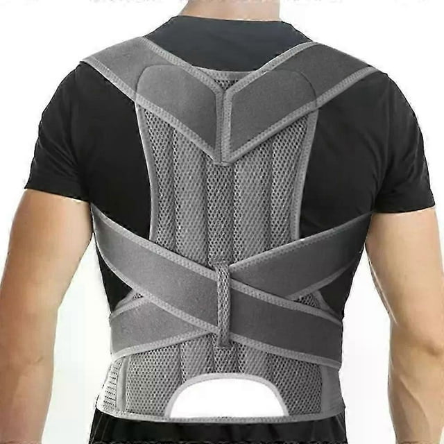 3XL 4XL Spine Straightener Support Band Back Posture Corrector Brace Spine Lumbar Scoliosis Corrective Orthopedic Belt Men Women