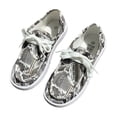 thumbnail image 5 of YOUYEDIAN Loafers for Women Versatile Round Toe Patchwork Print Fashion Slip On Comfy Lace-up Design Flats Casual Platform Outdoor Walking Shoes, 5 of 5