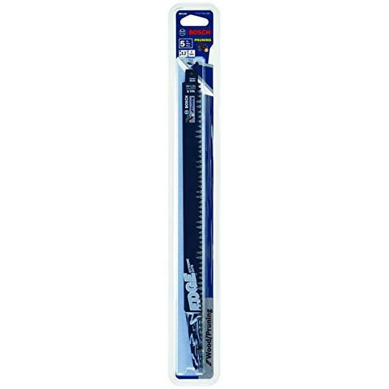 Bosch RP125 12 Inch 5 TPI Wood Cutting reciprocating Saw Blades 5 Pack Walmart