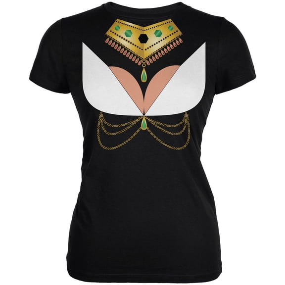 Halloween Cleopatra Costume Egyptian Women's Juniors Soft T Shirt