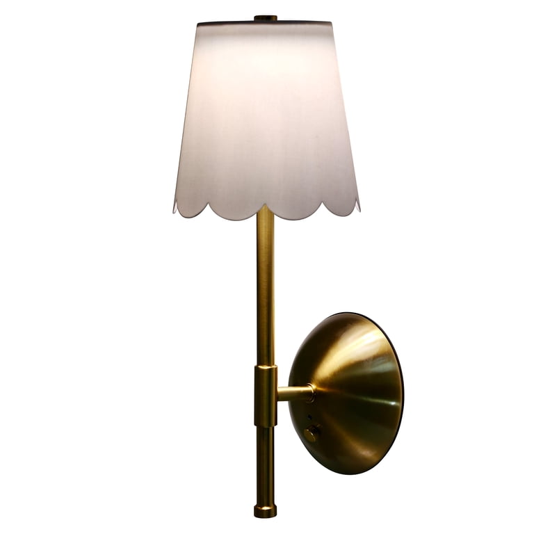 Sterling & Noble Cordless Brass Rechargeable Wall Sconce photo 8