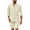 Beige, variant on GERsome Men's 2 Piece Outfits Summer Short Sleeve Button Up Shirts and Shorts Sets Casual Solid Color Athletic Tracksuits S-2XL