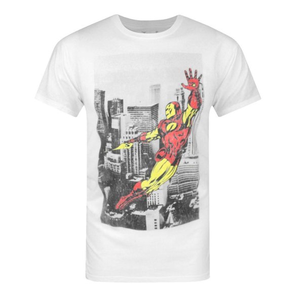 Jack Of All Trades Mens New York Iron Man T-Shirt