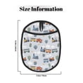 thumbnail image 3 of Pofeuu Trains And Cactuse Print Silicone Pot Mat Mitten With Hanging Loop Heat Resistant Oven Mitts Non-Slip Bbq Baking Smoking Potholders, 3 of 7