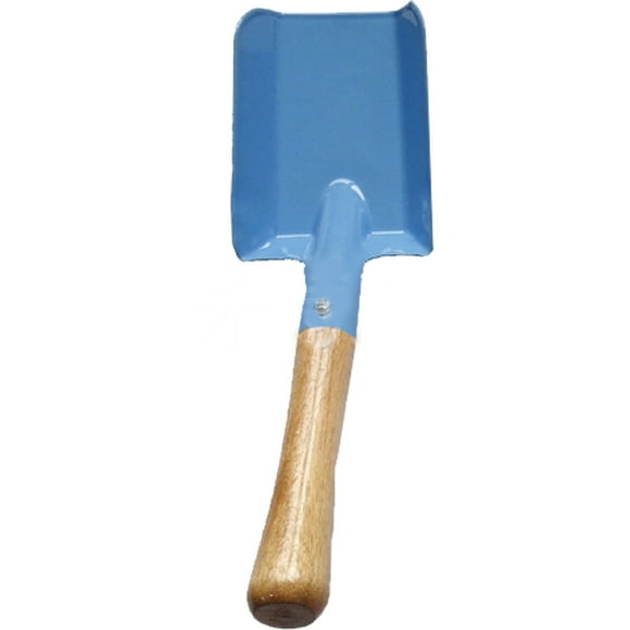 Children's small spades with small colored square spades with wooden handles