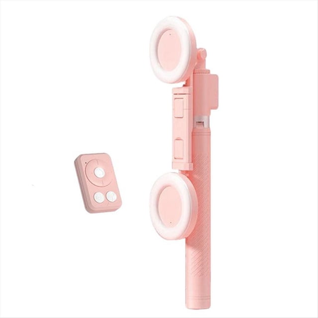 Trípode para Selfies con Luz, 169 cm de , Portátil, Inalámbrico, con Control Remoto, para Teléfono Móvil de Viaje, Soporte para Teléfono, B