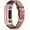 Pink Connector and Brown, variant on XIHAMA Leather Band Compatible for Fitbit Charge 3/ Charge 4, Replacement Genuine Leather Bands for Women Men