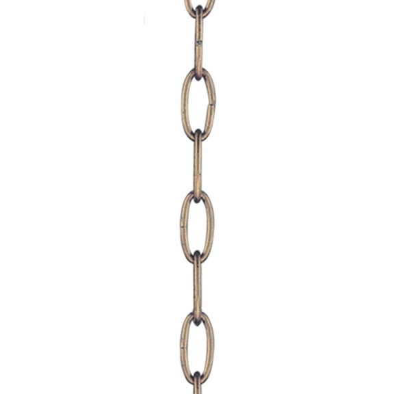 36 inch Heavy Duty Decorative Chain-Vintage Gold Leaf Finish Bailey Street Home 218-Bel-732195