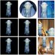 thumbnail image 4 of 5 Uds Medusas Atmósfera Nocturna Creativa Lámpara para La Habitación () Azul, 4 of 7
