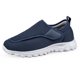 thumbnail image 2 of Deporte Con Ligeras para Edema Zapatos Ortopédicos Sin Cordones Hombres Diabéticos Cierre Ajustable Antideslizantes Fascitis Plantar, 2 of 9