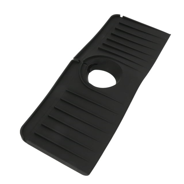 Sink Splashing Guard Faucet Tap Mat Silicone Water Catcher Draining Pad For Kitchen Bathroom Practical Uses