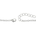 thumbnail image 2 of Jewelry Trends Pewter White Enamel Peace Dove Charm with 18 Inch Chain Necklace, 2 of 3
