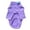 Purple, variant on Eoperou Pet Clothes Flower Accessory Cosplay Two-leg Pet Puppy Cats Warm Long Sleeve Shirt for Small Dogs