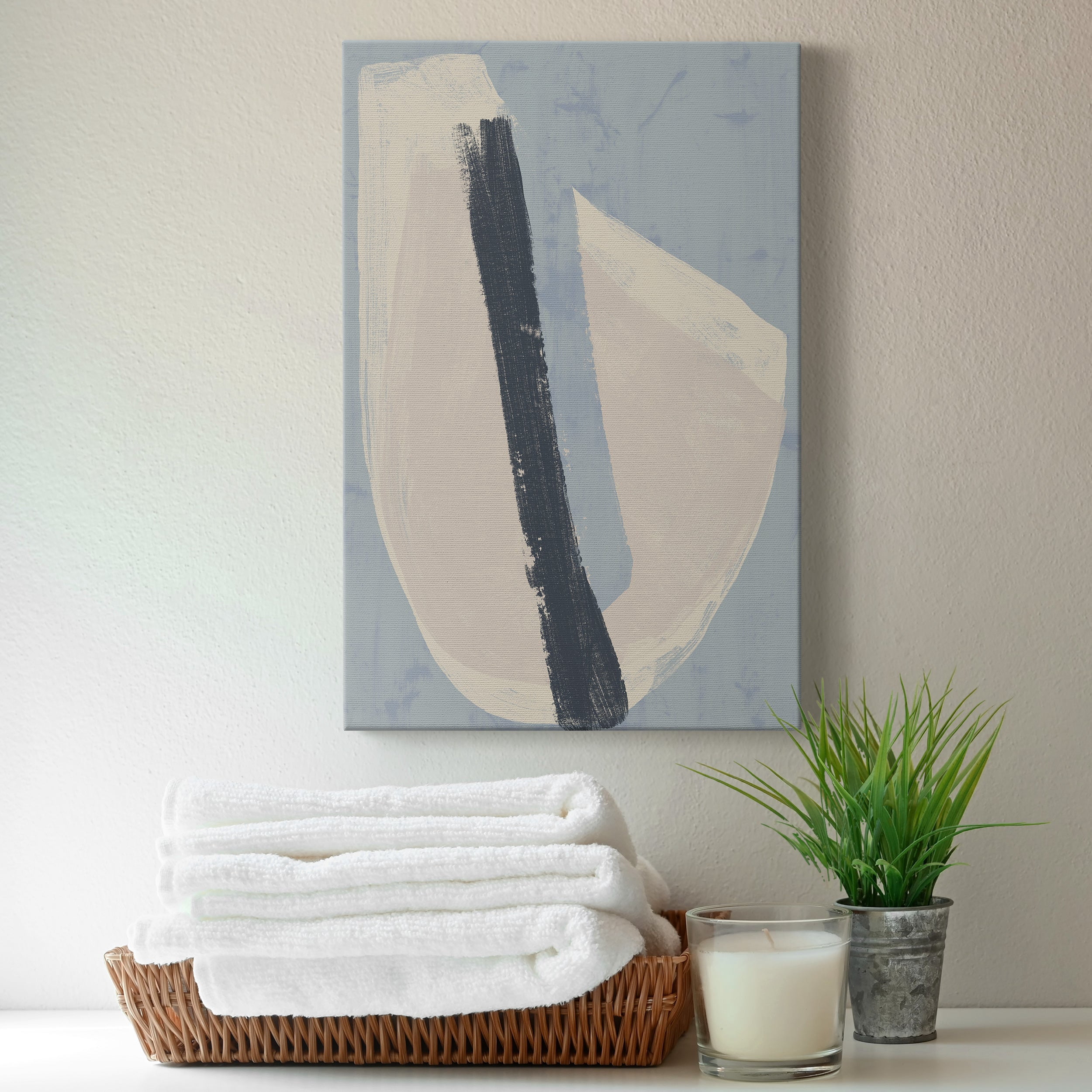 Paper Slice II Premium Gallery Wrapped Canvas - Ready to Hang