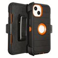 thumbnail image 1 of Ultra-Durable Military Phone Case Back Clip Holder, Compatible with iPhone 15 and iPhone 14 Pro Max, 1 of 1