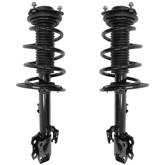 Detroit Axle - 2pc Front Struts for 2014-2019 Toyota Highlander [Excludes Sport Suspension], 2015 2016 2017 2018 Struts with Coil Spring Assembly Replacement Suspension