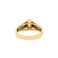 thumbnail image 3 of Marquise Cut Diamond Engagement Ring 14K Yellow and White Gold 0.80Cttw SZ 6.75, 3 of 5