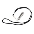 thumbnail image 4 of Silbatos deportivos de material acero inoxidable con cordón, lvero de silbatos ruidosos para entrenadores, Referees, oficiales de senderismo Camping silbato DYNWAVEMX Cordón de silbato para exteriores, 4 of 6