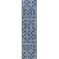 thumbnail image 3 of JONATHAN Y SANTA MONICA 2 x 10 Runner Rug, Nokat Tribal Bohemian - Blue/Ivory, SMB131C-210, 3 of 10