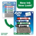 thumbnail image 2 of EXPO Dry Erase Markers Kit, Includes Eraser, Mounting Strips, and Mountable Organizer 10 Count, 2 of 7