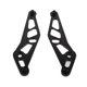 thumbnail image 1 of 2 piezas de paréntesis ajustables de parabrisas fácil de instalar, reemplazo práctico de accesorios de alto rendimiento de alto rendimiento premium Negro, 1 of 8
