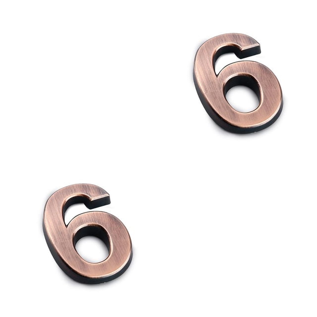 Advancent Números de casa para el hogar exterior Número de habitación exquisita Marca de puerta Type8 NO8