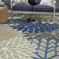 thumbnail image 5 of Nourison Aloha Indoor/Outdoor Blue/Multicolor 7'10" x 10'6" Area Rug, (8x11), 5 of 8