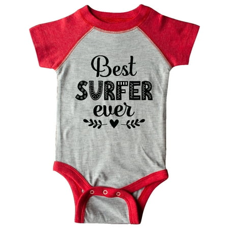 

Inktastic Surfing Gift Best Surfer Ever Gift Baby Girl Bodysuit