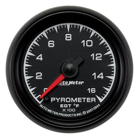 AutoMeter GAUGE, PYROMETER (EGT), 2 1/16", 1600?F, DIGITAL STEPPER MOTOR, ES