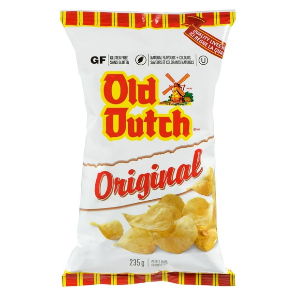 Old Dutch Original Potato Chips, 235 G Walmart.ca