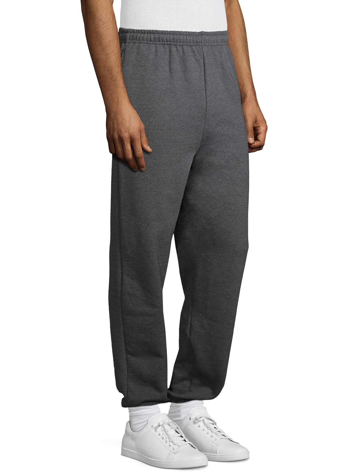 Gildan Men's Fleece Elastic Bottom Pocketed Sweatpants, up to Size 2XL - image 2 of 6