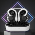 thumbnail image 4 of Cheap stuff Wireless Earbuds Bluetooth 5.3 Headphones with LED Touch Screen 50H Playtime Deep Bass Stereo Ear Buds with Mic IPX7 Waterproof in Ear Earphones for Pad Tablet Laptop Android/iOS Phones, 4 of 6