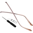 thumbnail image 1 of 1Pair Eyeglass Replacement Arms Metal Temple Parts for Glasses Sunglasses and Glasses Easy to Install Durable Design for Eyeglass Repair and Maintenance, 1 of 8
