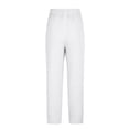 thumbnail image 5 of Gaecuw Linen Pants for Women Wide Legged Pants Regular Fit Long Pants Lounge Trousers Sweatpants Loose Baggy Pants Mid Waisted Linen Summer Ankle Length Workout Pants with Pockets Solid Athletic Pants, 5 of 6