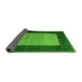 thumbnail image 2 of Ahgly Company Indoor Square Abstract Green Modern Area Rugs, 6' Square, 2 of 4