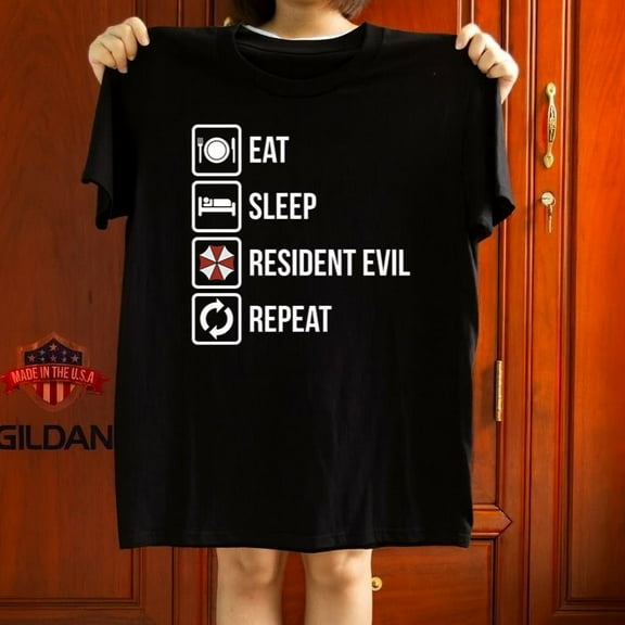 Resident Evil Quote For Survival Horror Game Fan Gift Humor Graphic Tee,for unisex up to 5XL