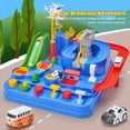 thumbnail image 1 of Modelo de coche de carreras de ciudad juguete de coche inteligente Ehuebsd educativo de aventura pistas de carreras juguete para niños regalos de cumpleaños conjunto educativo, 1 of 9
