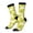 3 Black, variant on Easter Bunny Pattern Sport Socks for Women and Men Crew Socks Sporty Calf Socks Casual Socks